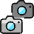 Camera Double Icon from Ultimate Colors Set | Free Download as SVG Vector and Transparent PNG | Streamline icons