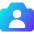 Camera Photo Front Icon from Core Gradient Set