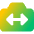 Camera Photo Front Icon from Core Gradient Set