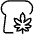 Cannabis Bread Icon from Ultimate Light Set