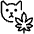 Cannabis Cat Icon from Ultimate Light Set