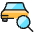 Car Actions Search Icon from Ultimate Colors Set