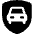 Car Insurance Shield Icon from Ultimate Bold Set
