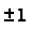 Character Integer Icon from Carbon Set