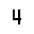 Number 4 Icon from Carbon Set