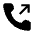 Phone Outgoing Filled Icon from Carbon Set