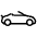 Car Type Cabriolet Icon from Ultimate Light Set