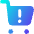 Cart Alert Quantity Limits Icon from Core Gradient Set