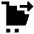 Cart Checkout Icon from Sharp Solid Set