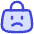 Shopping Bag Sad Icon from Flex Duo Set