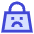 Shopping Bag Sad Icon from Sharp Duo Set
