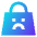 Shopping Bag Sad Icon from Sharp Gradient Set