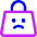 Shopping Bag Sad Icon from Core Neon Set