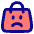 Shopping Bag Sad Icon from Plump Pop Set
