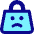 Shopping Bag Sad Icon from Core Pop Set