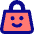 Shopping Bag Smile Icon from Core Pop Set