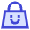 Shopping Bag Smile Icon from Sharp Duo Set