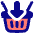 Shopping Basket Add Icon from Plump Pop Set