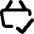 Shopping Basket Check Icon from Core Remix Set