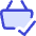Shopping Basket Check Icon from Core Duo Set