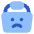 Shopping Basket Emoji Sad icon - Free transparent PNG, SVG. No sign up needed.