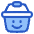 Shopping Basket Emoji Smile Icon from Plump Duo Set