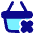 Shopping Basket Remove Icon from Plump Pop Set