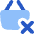 Shopping Basket Remove Icon from Flex Flat Set