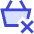 Shopping Basket Remove Icon from Sharp Duo Set