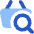 Shopping Basket Search Icon from Core Flat Set
