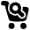 Shopping Cart Search Icon from Plump Solid Set