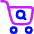 Shopping Cart Search Icon from Flex Neon Set