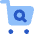 Shopping Cart Search Icon from Core Flat Set
