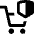 Shopping Cart Security Shield Icon from Nova Line Icon Set