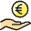 Cash Payment Coin Euro Icon from Ultimate Colors Set | Free Download as SVG Vector and Transparent PNG | Streamline icons