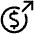 Expense Pay Arrow Icon from Ultimate Regular Set