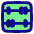Abacus Horizontal Icon from Plump Pop Set