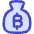 Bag Bitcoin icon - Free transparent PNG, SVG. No sign up needed.