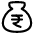 Bag Rupee icon - Free transparent PNG, SVG. No sign up needed.