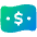 Bill Dollar 2 Icon from Plump Gradient Set