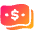 Bill Dollar 4 Icon from Plump Gradient Set