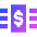 Bill Stack Icon from Sharp Gradient Set