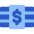 Bill Stack Icon from Core Flat Set