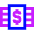Bill Stack Icon from Sharp Neon Set
