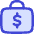 Briefcase Dollar Icon from Flex Duo Set | Free Download as SVG Vector and Transparent PNG | Streamline icons