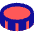 Coin Horizontal Icon from Sharp Pop Set
