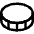 Coin Horizontal Icon from Core Line Set