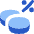 Coin Profit Percentage Icon from Flex Flat Set