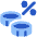 Coin Profit Percentage Icon from Plump Flat Set