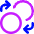 Coin Swap Money Currency Exchange Icon from Core Neon Set